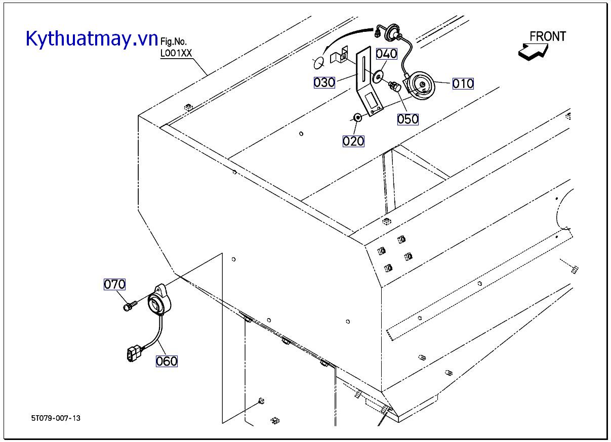 Công tắc - bộ cảm ứng (phễu nạp liệu)